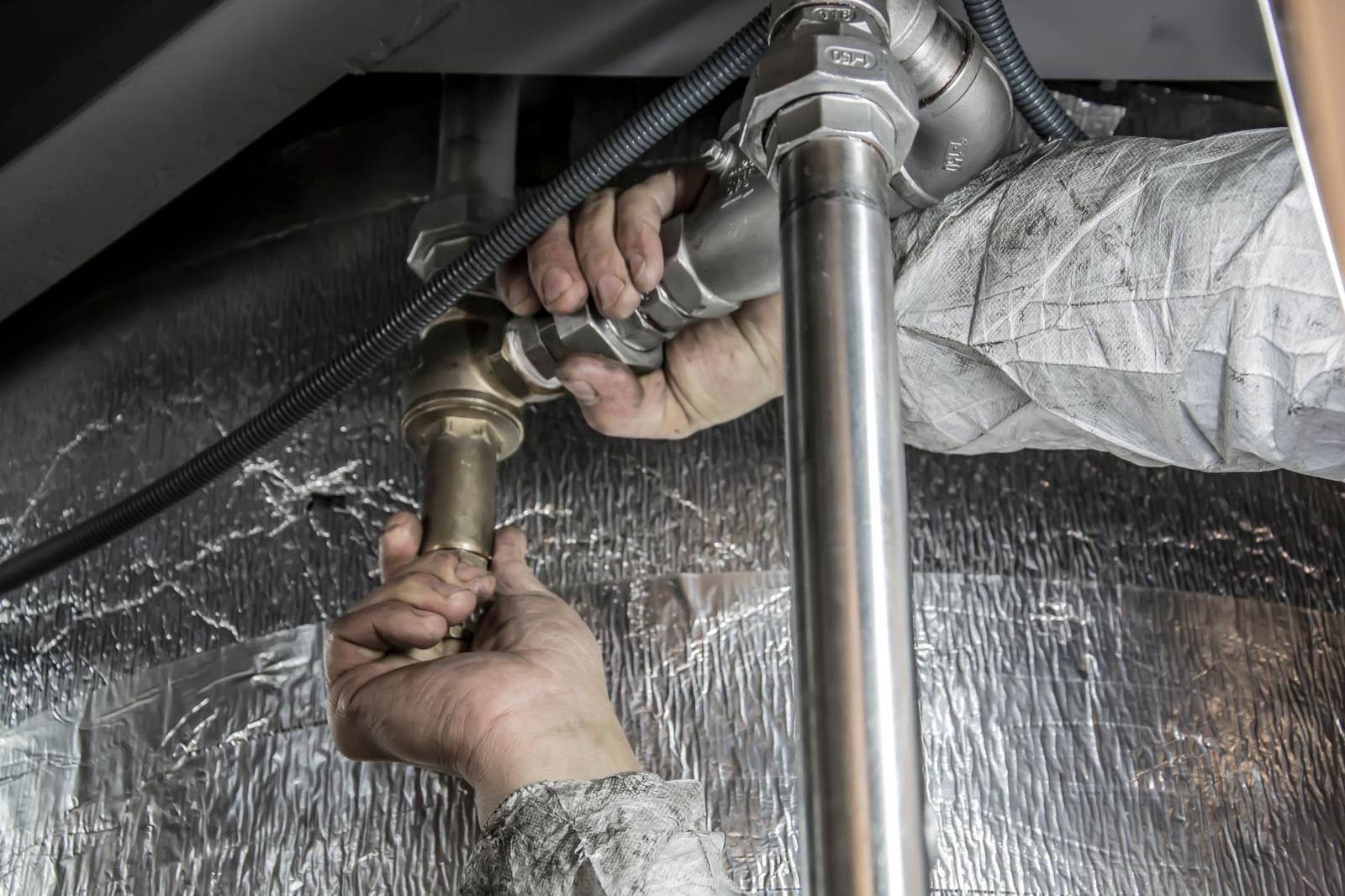 Plumbing Works — Alqamar Albariz Technical Services Works